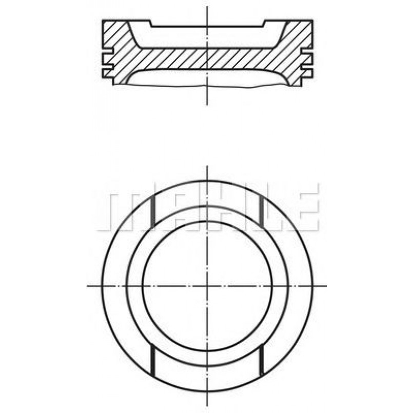 033 20 00 Mahle - Поршень